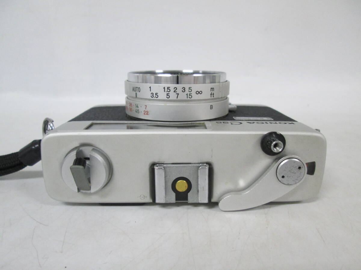 【0430n Y10361】KONICA C35 flash matic コニカ HEXANON 1:2.8 f=38mm フィルムカメラ_画像5