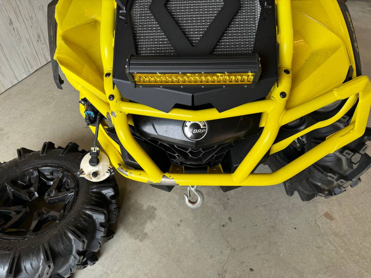 can-am OUTLANDER1000XMR 2019年式 事故車現状の画像5