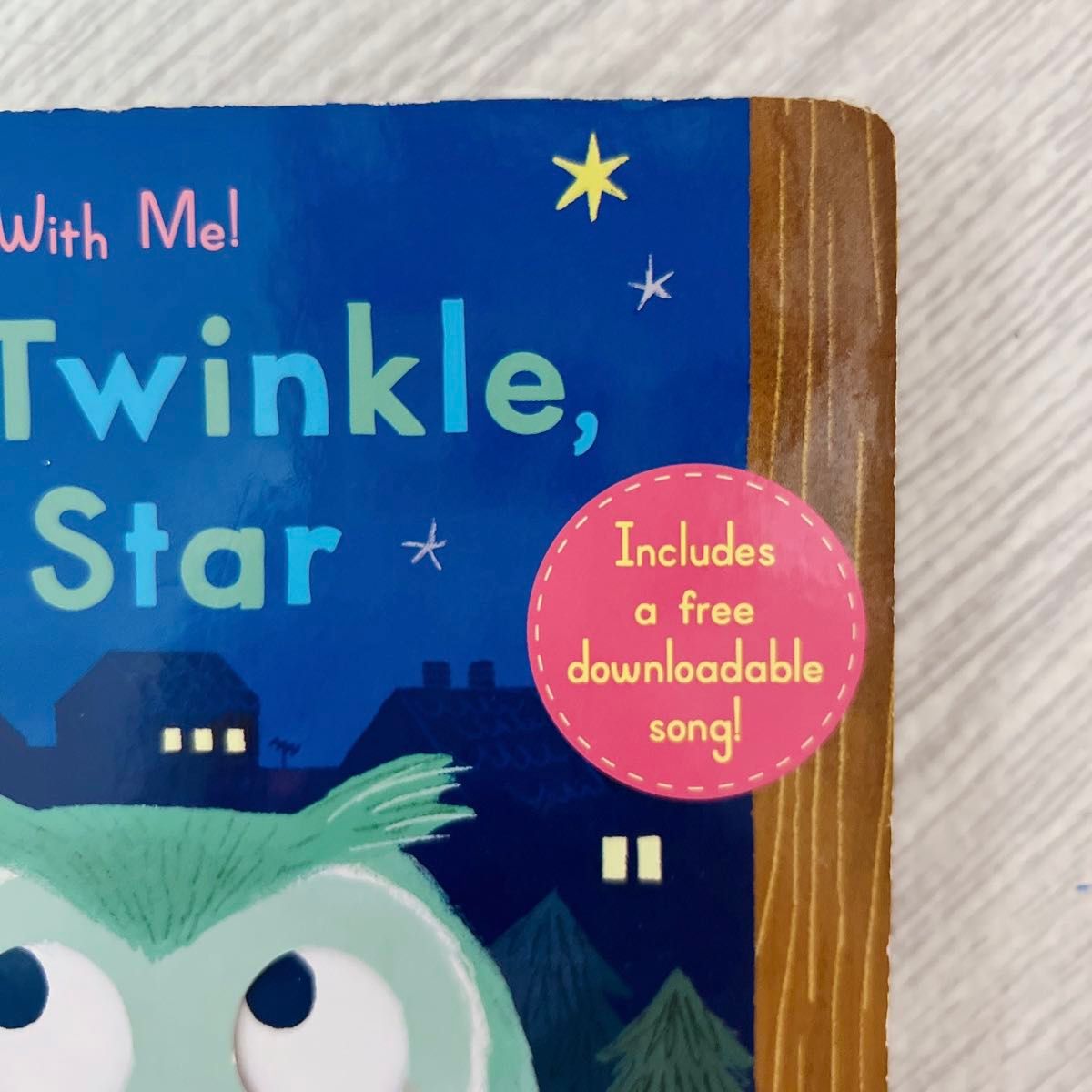 英語絵本　しかけ絵本 twinkle twinkle little star ボードブック