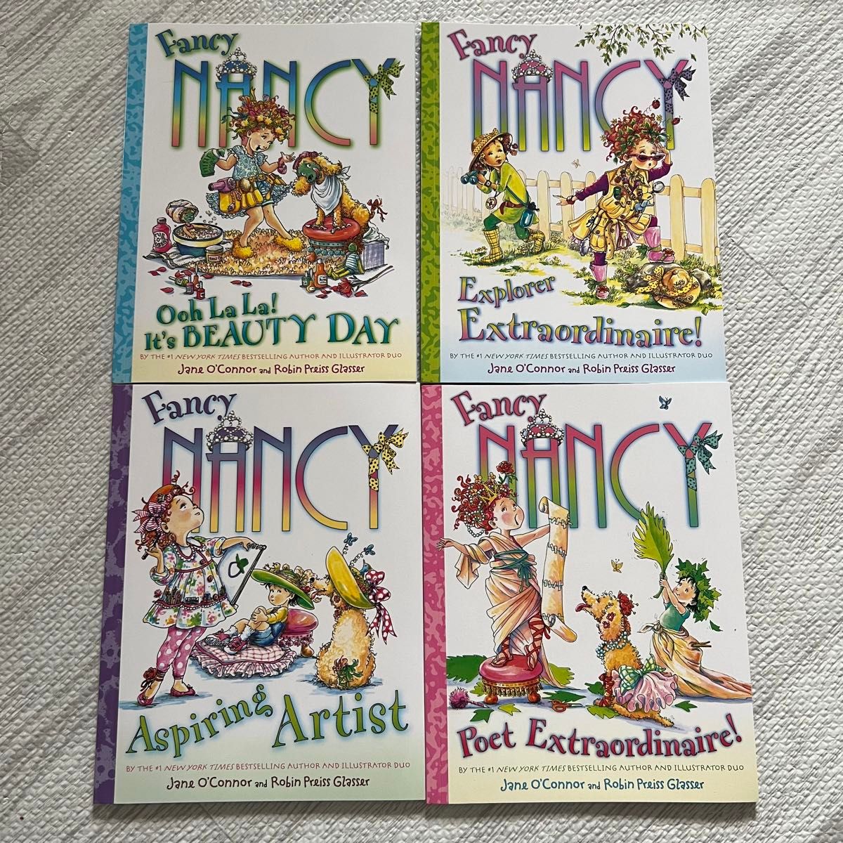 新品　Fancy Nancy 4冊セット 洋書 子供英語絵本 英語絵本
