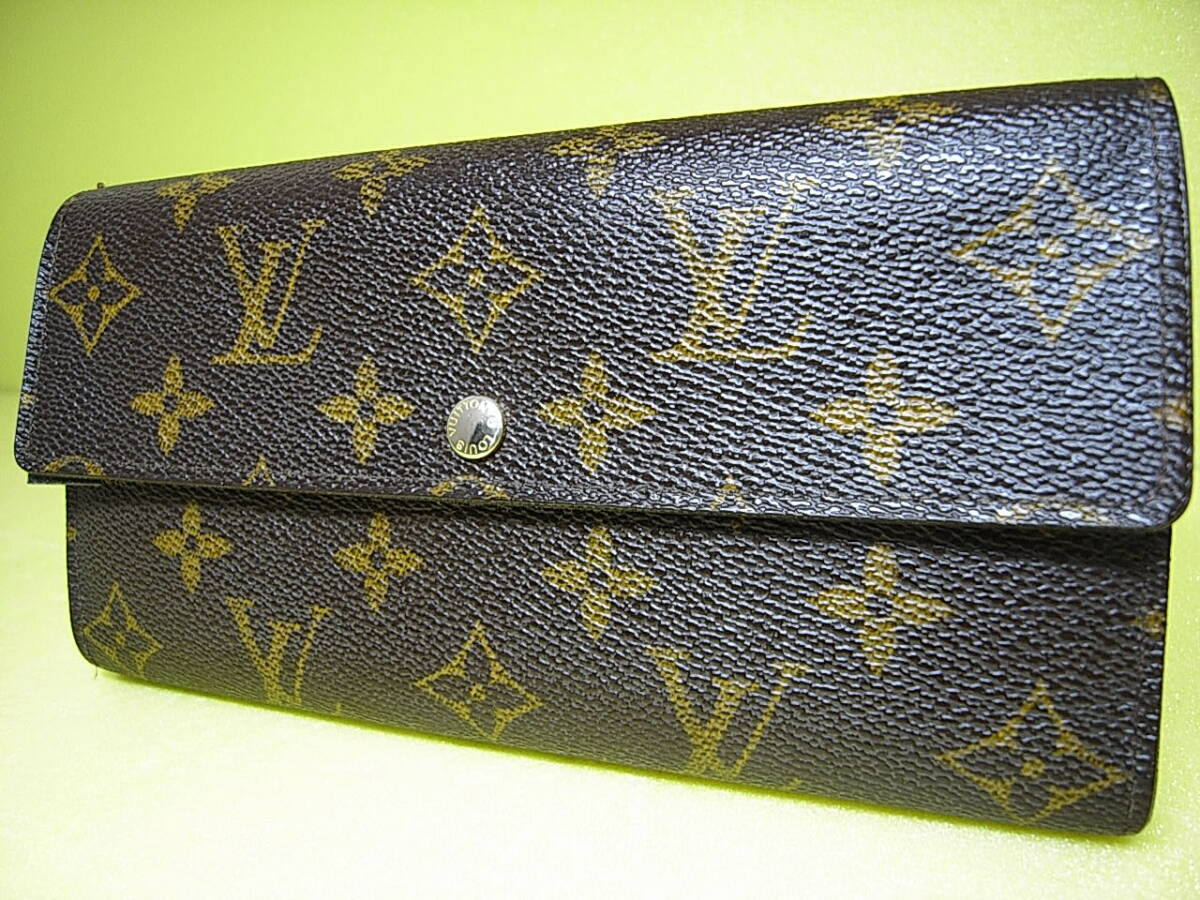 ★★ 最終ぅ値下げ！！★★【 LOUIS VUITTON 】ルイ ヴィトン ポルトフォイユ サラ ファスナー 長財布 ★★M61734★★_画像1