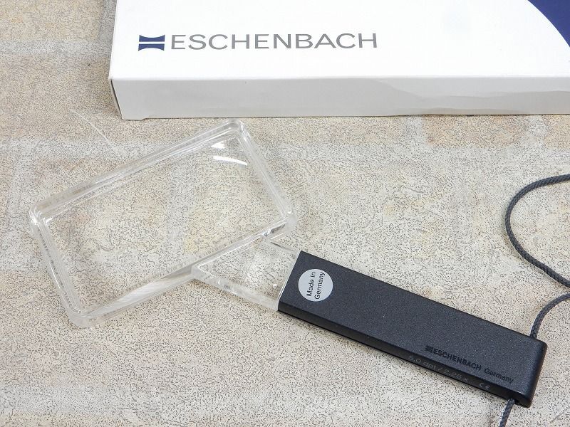  superior article! ESCHENBACH/ Eschenbach 2.25 times / Dio pta-5.0dpt rectangle hand magnifying glass / in stock magnifying glass 0 [7170y1]