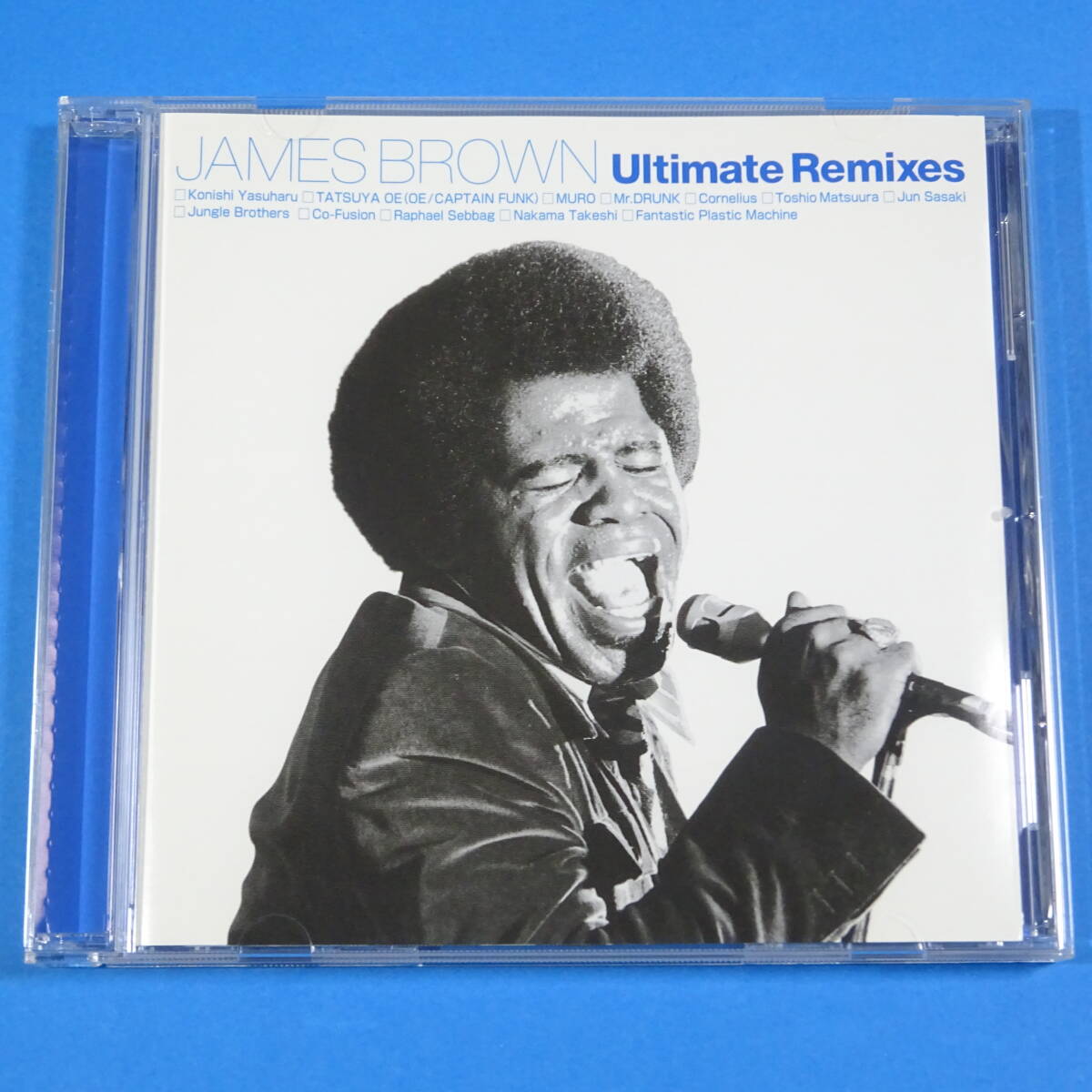 CD　ジェームス・ブラウン　JAMES BROWN　ULTIMATE REMIXES　2002年　日本盤　ソウル　ファンク　ディスコ　ハウス　リミックス盤_画像2