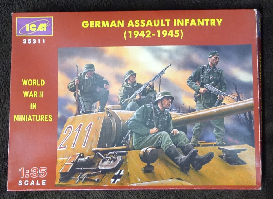 1/35 ICM German Assault Infantry (1942-1945) の画像1