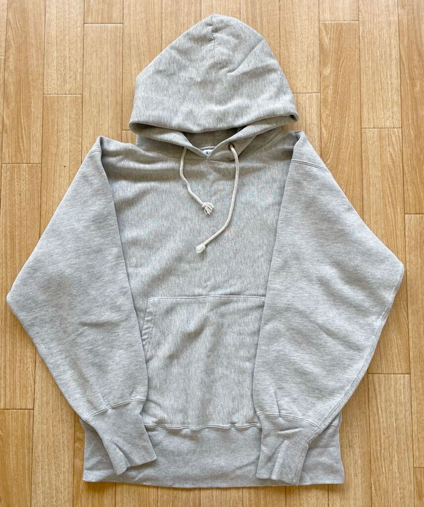 Champion REVERSE WEAVE　チャンピオン リバースウィーブ　プルオーバー　パーカー　フーディ　Hoodie　メンズ　Lサイズ　青タグ_画像1