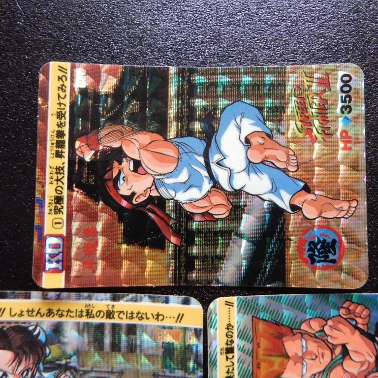  Street Fighter Ⅱ Carddas [ часть ①] 21 вид comp (BANDAI1992 год производства )