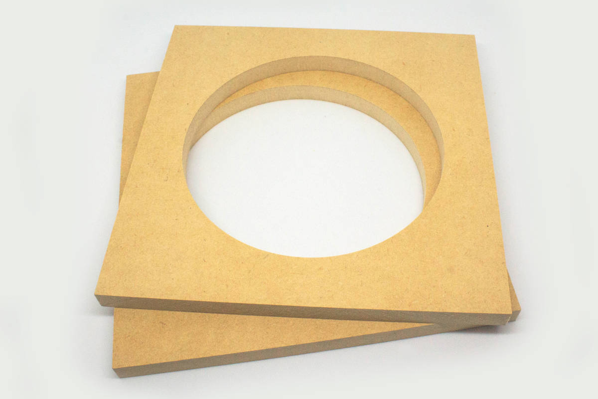 1414 for 9mm thickness MDF addition baffle (. calibre 120mm till designation possible )2 sheets entering 