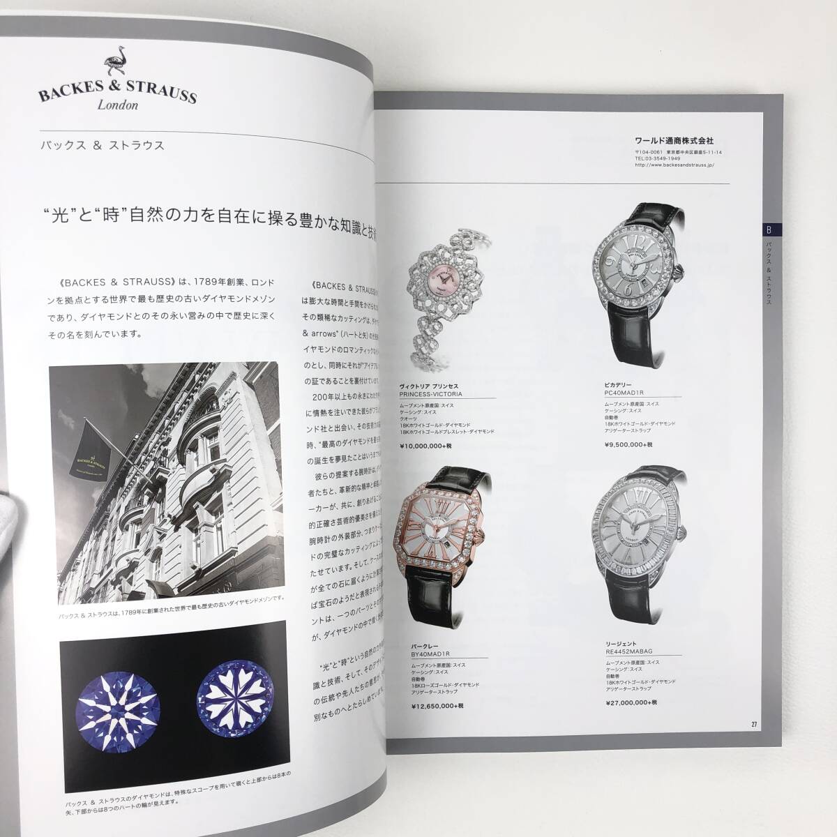 2015 WATCH & CLOCK Brands / 2015 時計部ランド年鑑 / 日本時計輸入協会 / 書籍 カタログ 本 管06