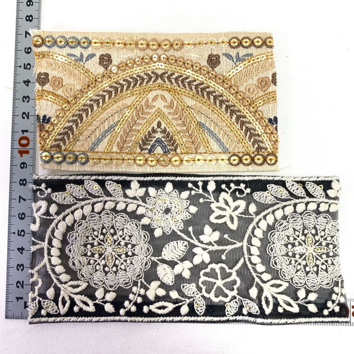 インド刺繍リボン　ハギレパック　H-215