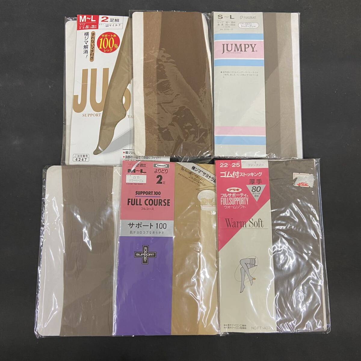 R1151[ stockings tights approximately 30 point together!] size various knee-high socks inner wear large amount lady's unused storage goods 