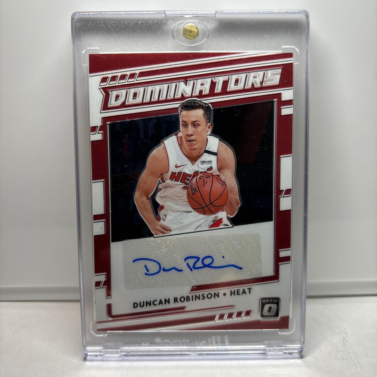 Duncan Robinson /99 Auto サイン 2020-21 Panini NBA Donruss Opticの画像1