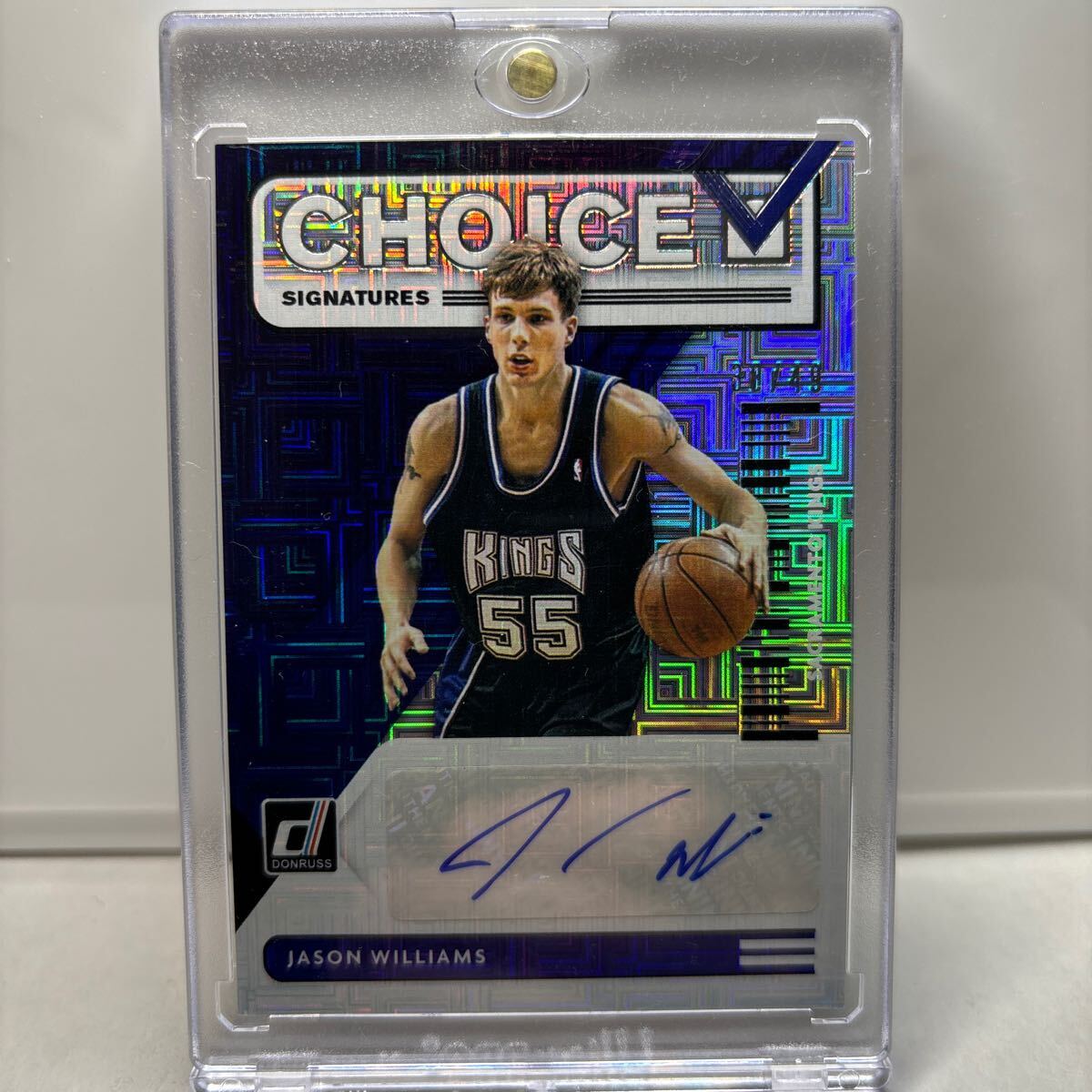 Jason Williams Auto サイン /49 2020-21 Panini NBA Donrussの画像1