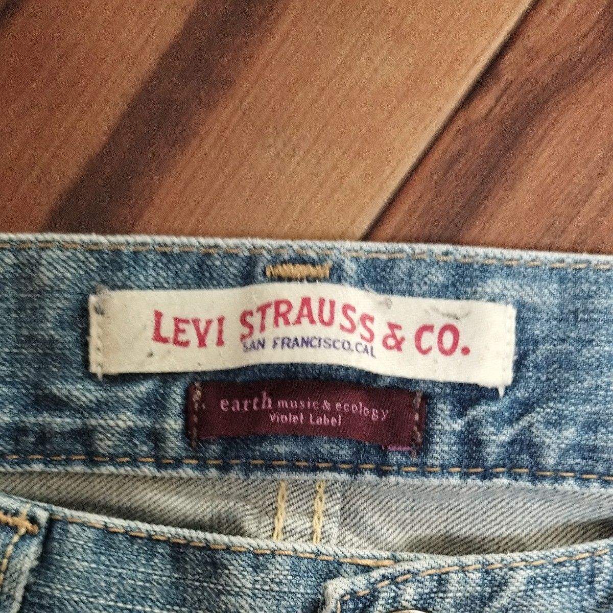 Levi's earth music&ecology デニム　パンツ