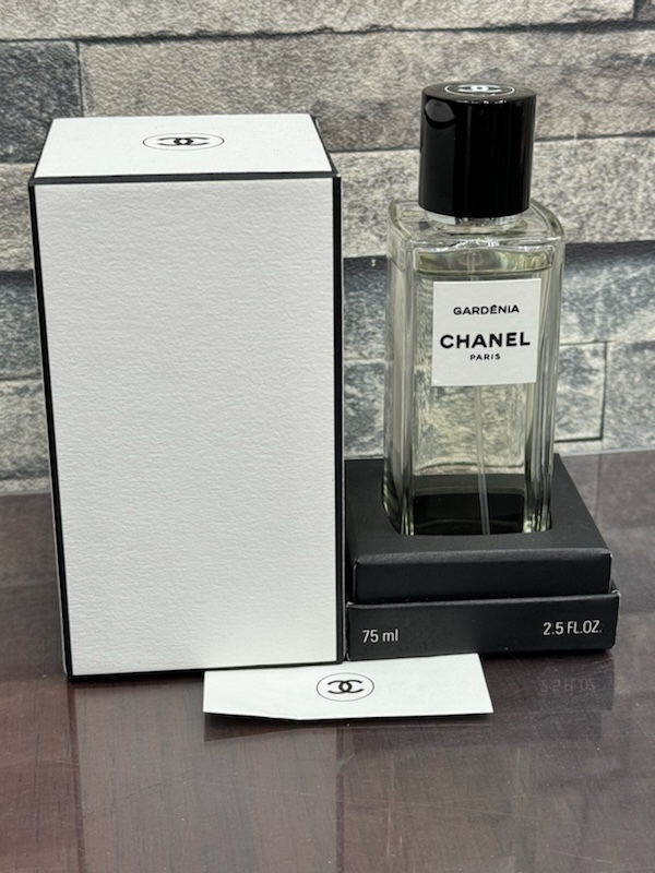 CHANEL シャネル 香水 ガーデニア オードゥパルファム ヴァポリザター 75ml 未使用品！_画像1