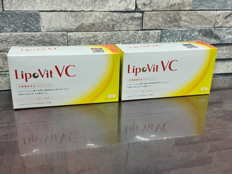 リポビット LipoVit VC 顆粒 2.8g×30袋 2箱セット 賞味期限2025.12 未開封！_画像1