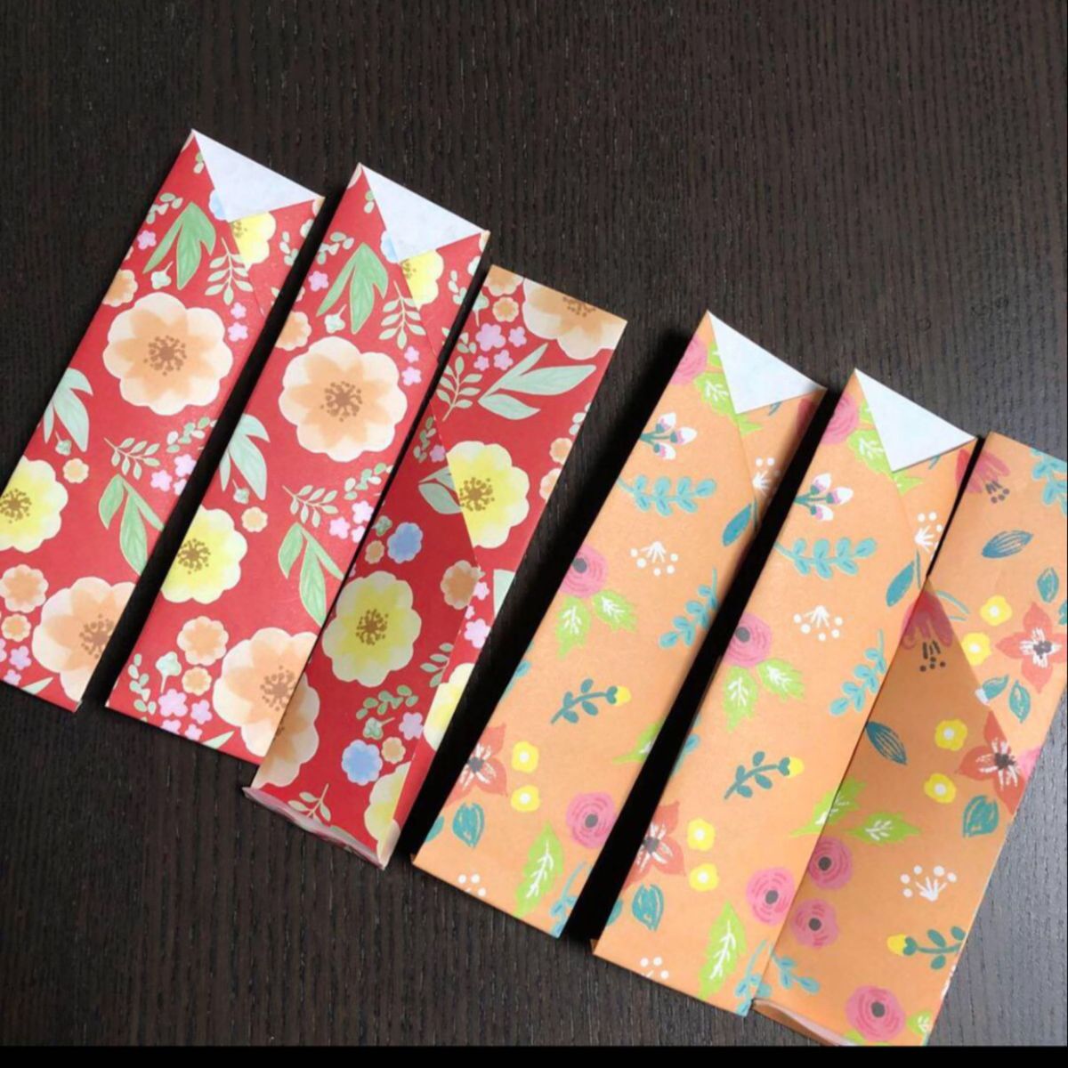 クラフト　箸袋　桜　箸　40本　カトラリー　折り紙　パーティーグッズ　春　和柄 折り紙 プレゼントにしても喜ばれます 和風