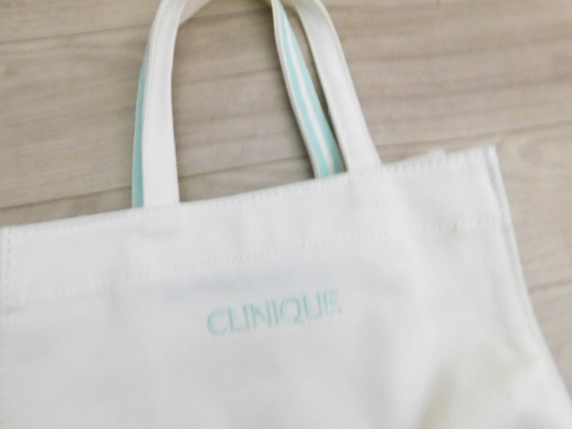 ma44 Clinique CLINIQUE unused with logo tote bag * eko-bag * pouch 3 point set : lucky bag 