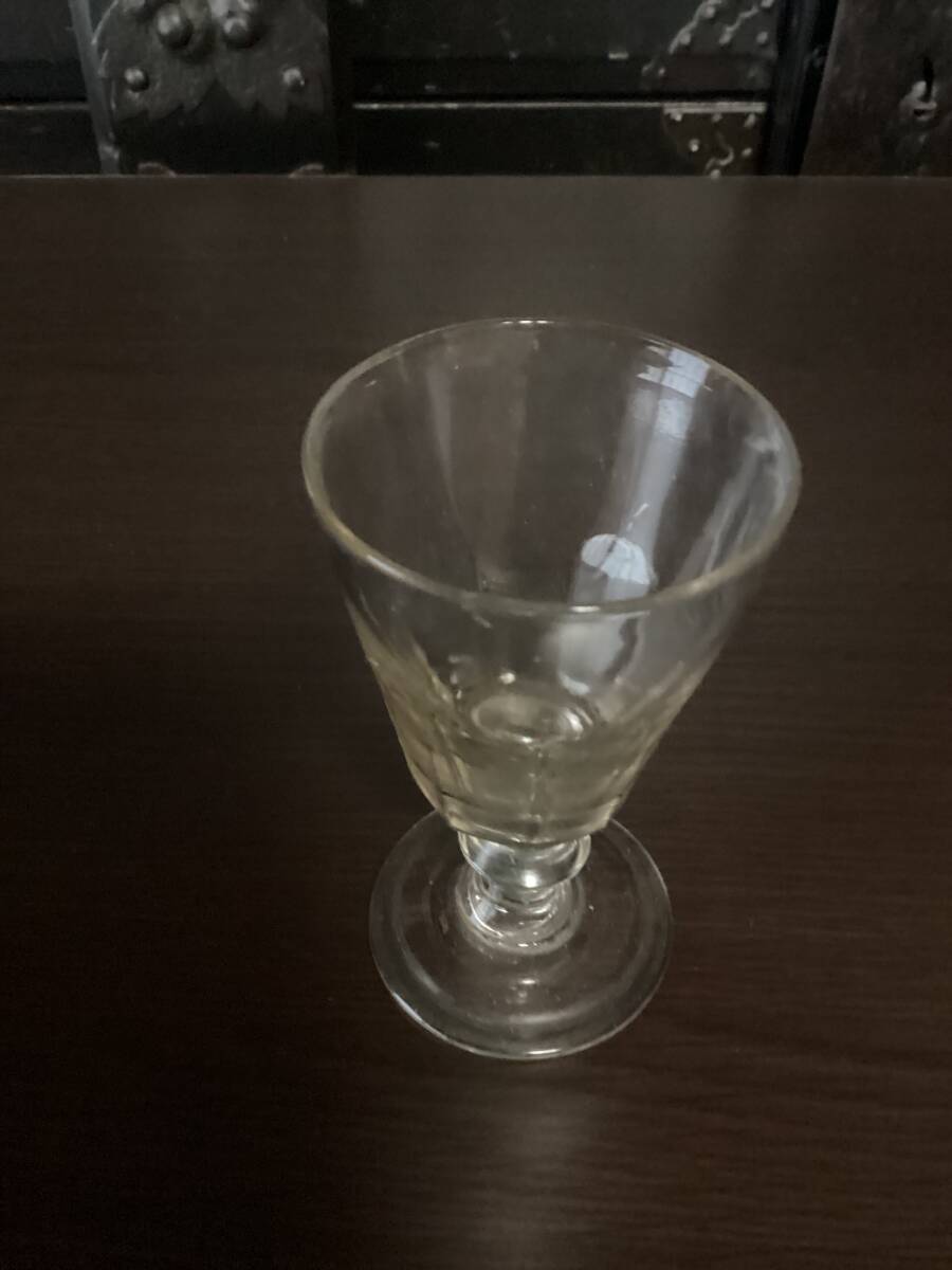 アンティーク グラス リキュールグラス ショットグラス ウランの画像2
