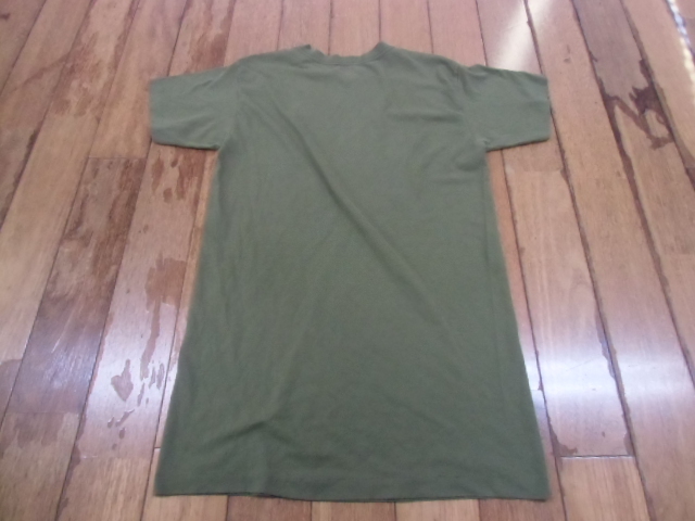 D-32 ミリタリー サバゲー コンバット アメカジ トレーニングシャツ 米軍放出品 DUKE MARINE USMC OD アンダー Tシャツ 送料198円_画像5