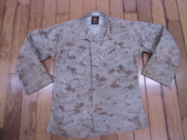 e52 ミリタリー サバゲー 米軍放出品 MARINE USMC 海兵 防虫 迷彩服 作業服 ジャケット シャツ アメカジ カモフラ コンバット コスプレ S-Sの画像1