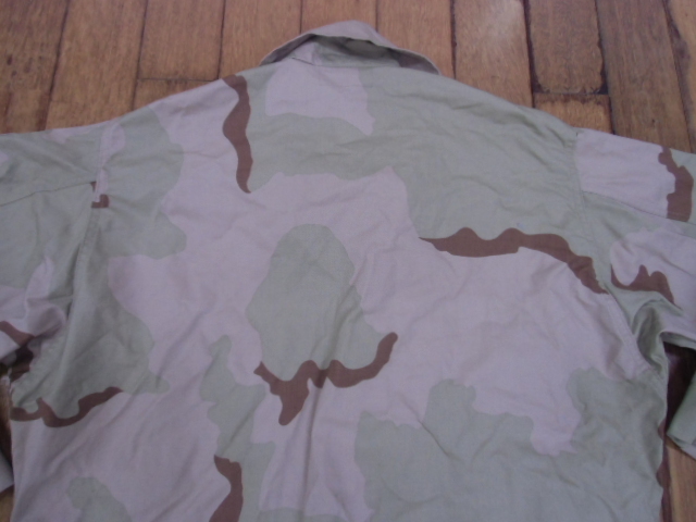 C-13 ミリタリー サバゲー 米軍放出品 実物 US ARMY デザート 迷彩服 作業服 ジャケット シャツ アメカジ カモフラ コンバット L-Sサイズの画像8