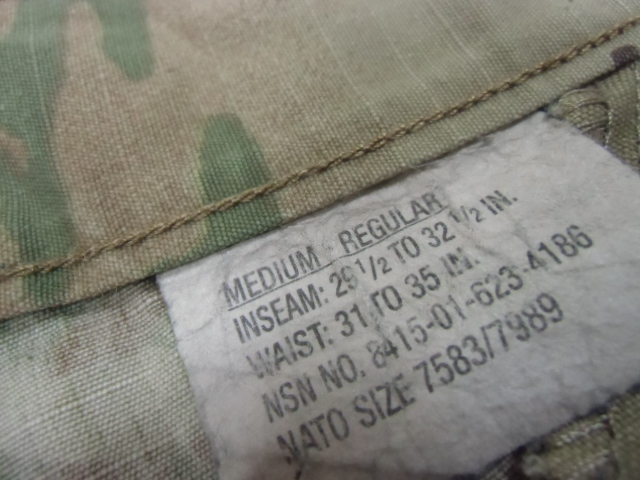 23-K милитари страйкбол combat вооруженные силы США сброшенный товар камуфляж одежда рабочая одежда репеллент от моли материалы US ARMY мульти- cam брюки-карго брюки брюки M-R W примерно 92.