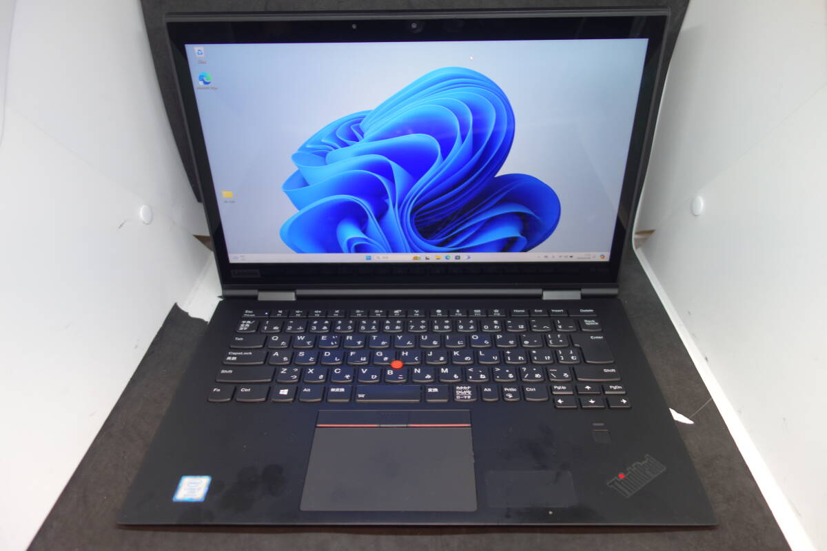 （285）Lenovo ThinkPad X1 Yoga 2in1 20LE-S3482L Core i7 8650U 1.90GHz/16GB/512GB 14インチ タッチパネル ソフト400本バンドル の画像2