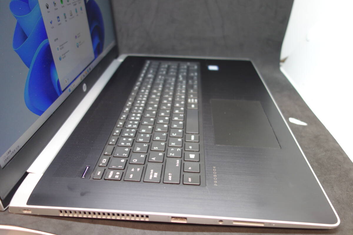 （278）HP ProBook 470 G5 Core i7 8550U メモリ16G SSD256GB HDD1TB 17.3インチ GeForce 930GX Windows11 ソフト400本バンドルの画像3