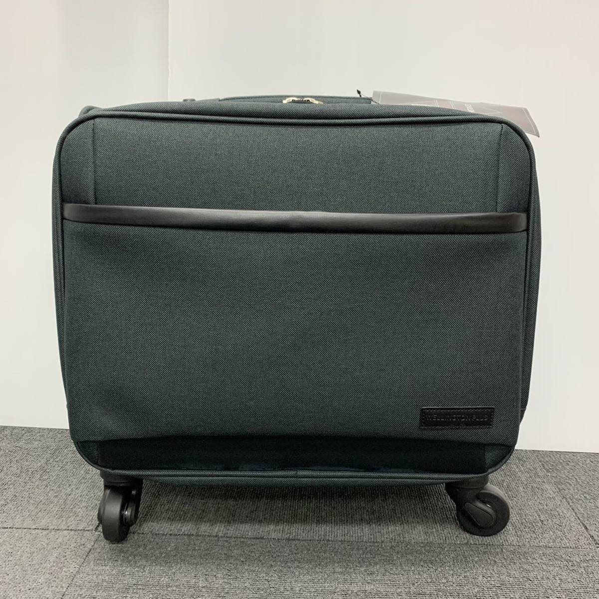 新品 スーツケース キャリーバッグ WELLINGTON PLUS 軽量 ネーム入れ付き ダークグレー 灰色 tabyキャリー007の画像2