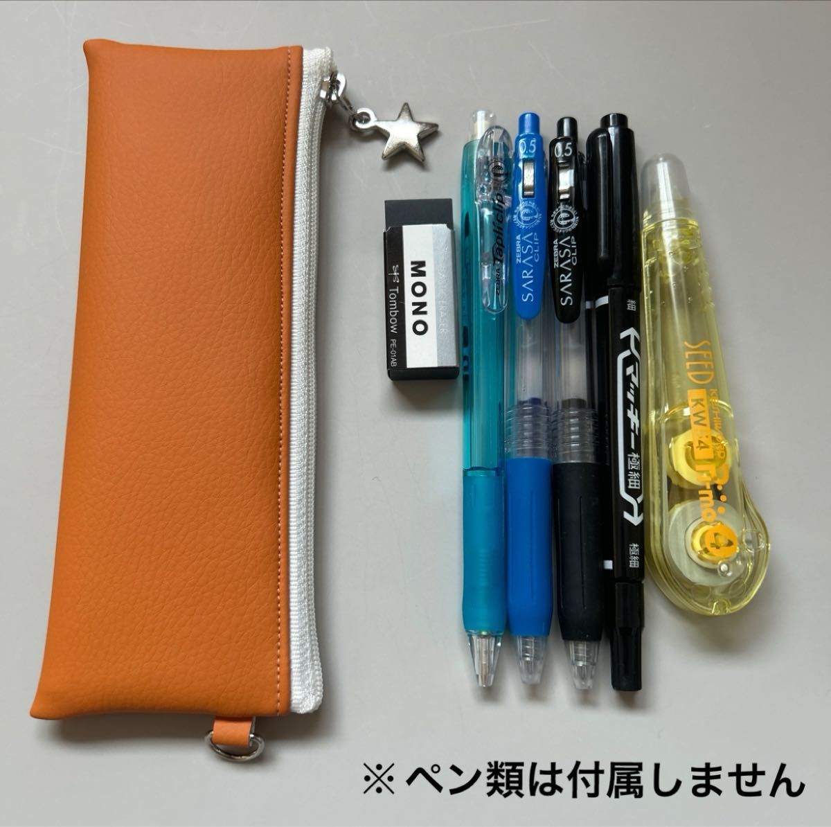 PC-OR.ハンドメイド　ペンケース　筆箱　ミニペンケース小型ペンケース　スリムペンケース　メガネケース　ミニポーチ