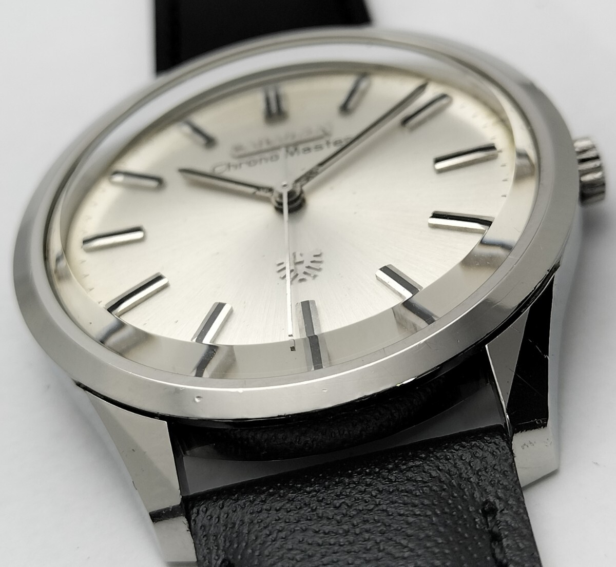 紳士用 シチズン クロノマスター 手巻き式腕時計 メダリオン 新品純正ガラス交換済の画像4