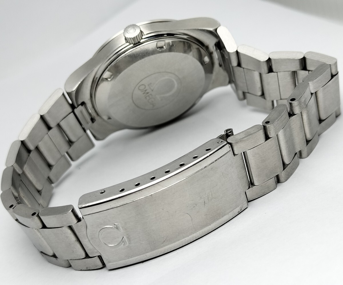 美品 紳士用 オメガ ジュネーブ 自動巻き腕時計 メンテナンス済の画像6