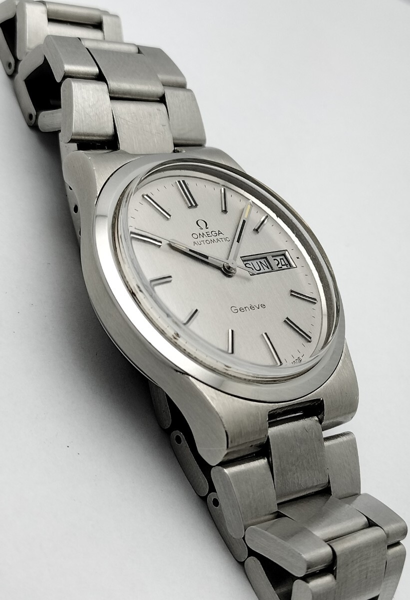 美品 紳士用 オメガ ジュネーブ 自動巻き腕時計 メンテナンス済の画像4
