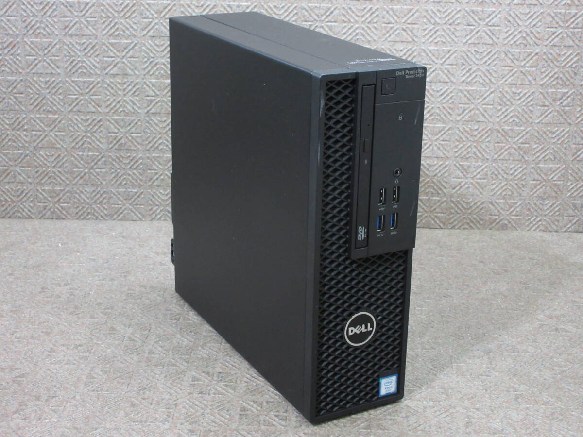 DELL Precision 3420 Workstation (Win11認証済み) / Xeon E3-1225v5 3.30GHz / SSD 512GB / 16GB / Quadro k420 / No.V011の画像1