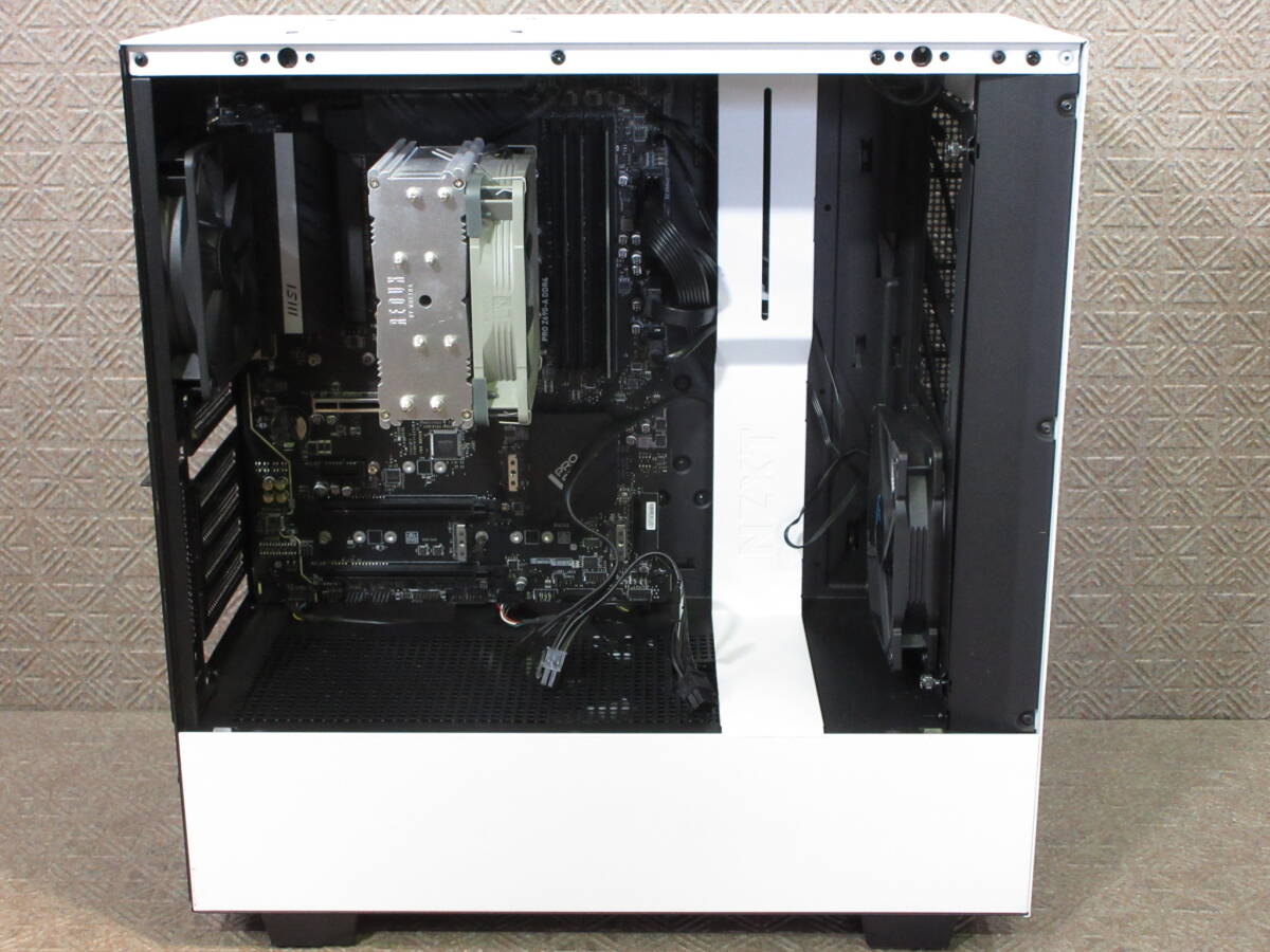 【※電源入りません ジャンク品】NZXT CA-H510i-W1 / ASUS PRIME Z690-A / Core i9-12900KF / 4GB / 650W / No.T456の画像5