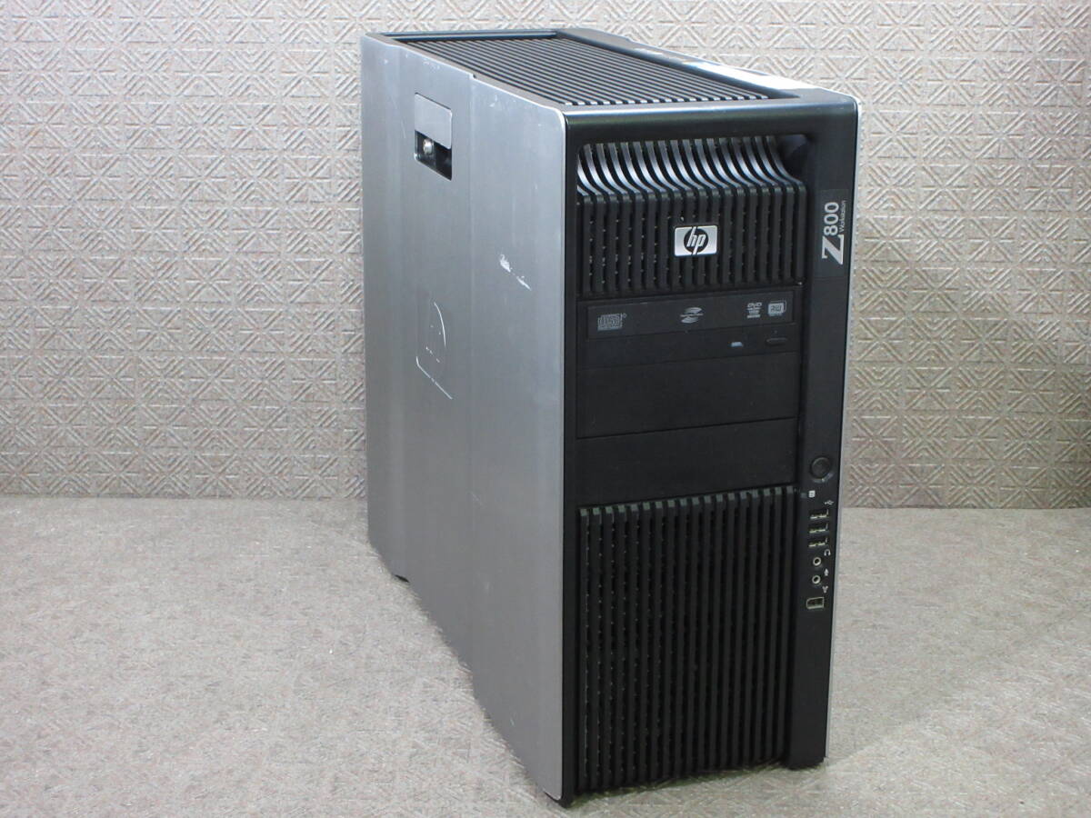 【※HDD無し】HP Z800 Workstation / Xeon W5590 3.33GHz ×2CPU / 12GB / Quadro FX580 / DVDマルチ / No.T886の画像1