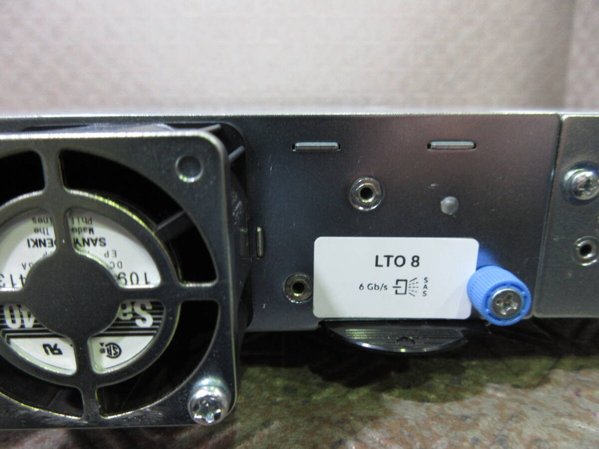 【LTO8 搭載】HPE StoreEver MSL 1/8 G2 0ドライブテープオートローダー (No.T985)の画像3