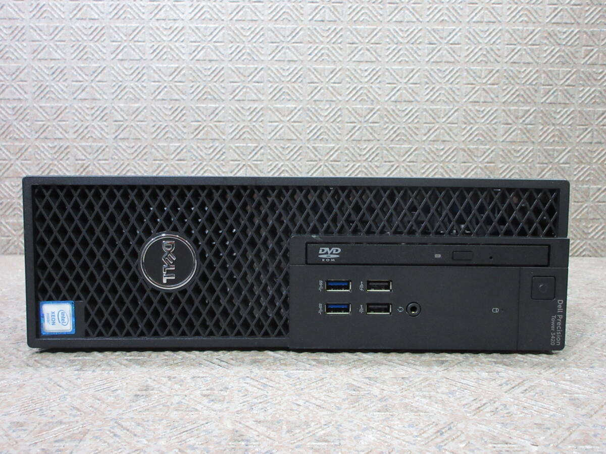 DELL Precision 3420 Workstation (Win11認証済み) / Xeon E3-1225v5 3.30GHz / SSD 512GB / 16GB / Quadro k420 / No.V015の画像2