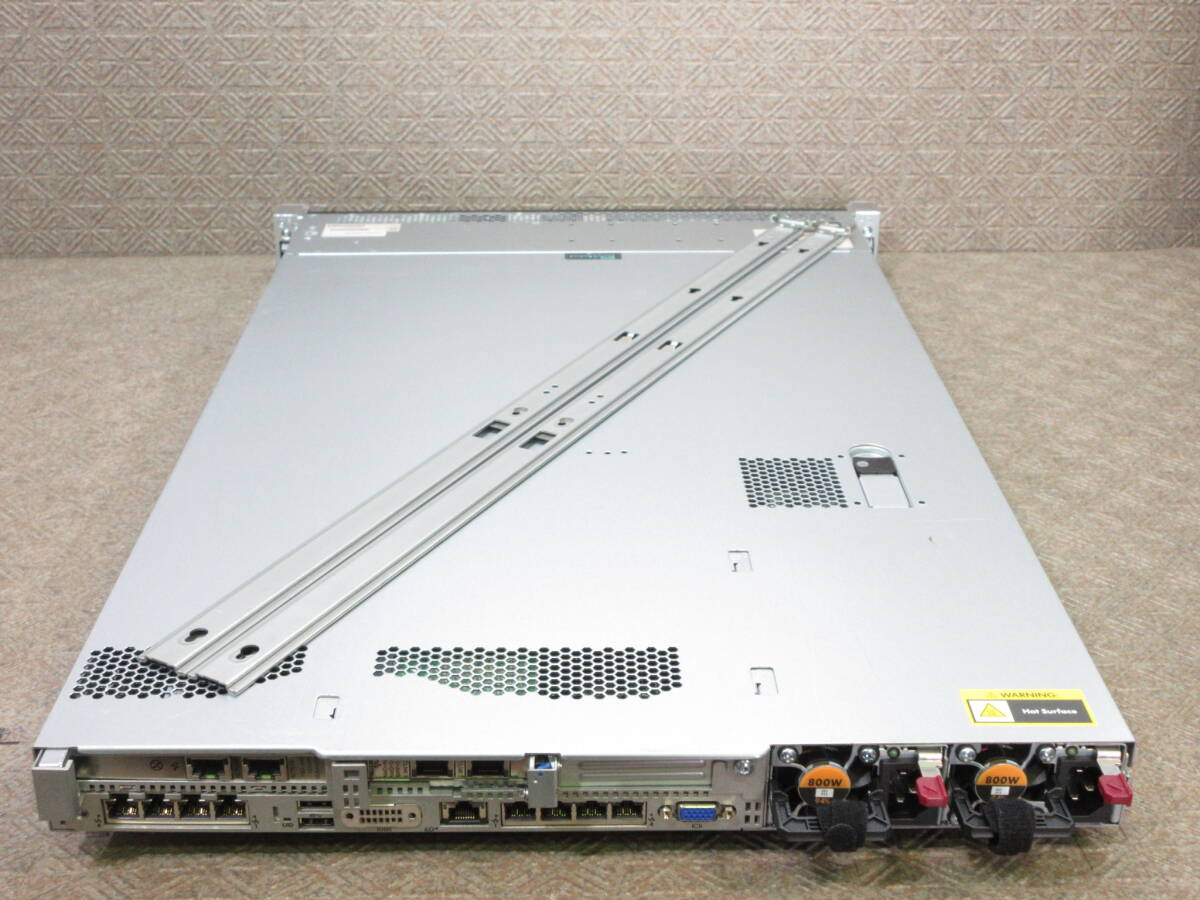 （ストレージ無）HP ProLiant DL360 Gen9 / Xeon E5-2637v4 3.50GHz ×2CPU / mem 128GB (32GB *4) / RAID P440ar / DVDマルチ / No.T742の画像3