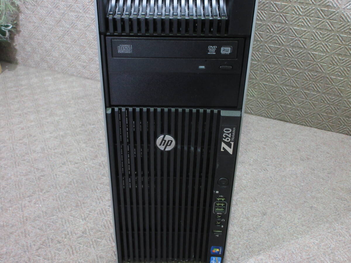 【※HDD無し】HP Z620 Workstation / Dual Xeon E5-2643v2 3.50GHz ×2CPU / 24GB / Quadro K2000 / DVDマルチ / No.T888_画像6