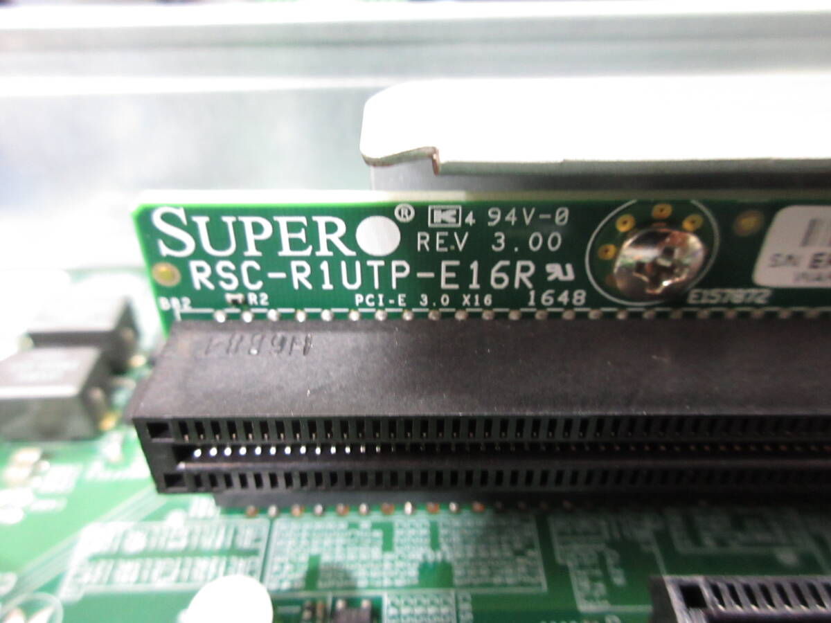 【HDD,CPU,MEM 無し】SGI SuperServer CMN2112-217-20 (Supermicro X10DRT-PIBF/BPN-ADP-S3008L-L6iP/RSC-R1UTP-E16R) ×4セット (No.T031)の画像6