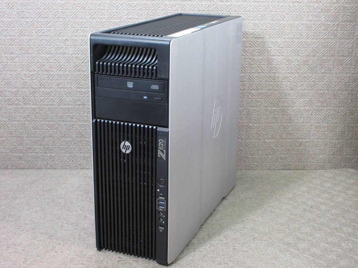 【※HDD無し】HP Z620 Workstation / Xeon E5-2665 2.40GHz *2CPU / 24GB / Quadro 4000 / DVD-ROM / No.T893の画像1