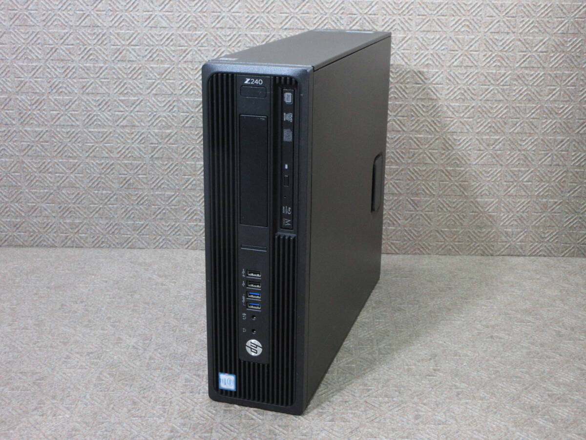 HP Z240 SFF (Win11) / Xeon E3-1270v5 3.60GHz / SSD 500GB / 16GB
