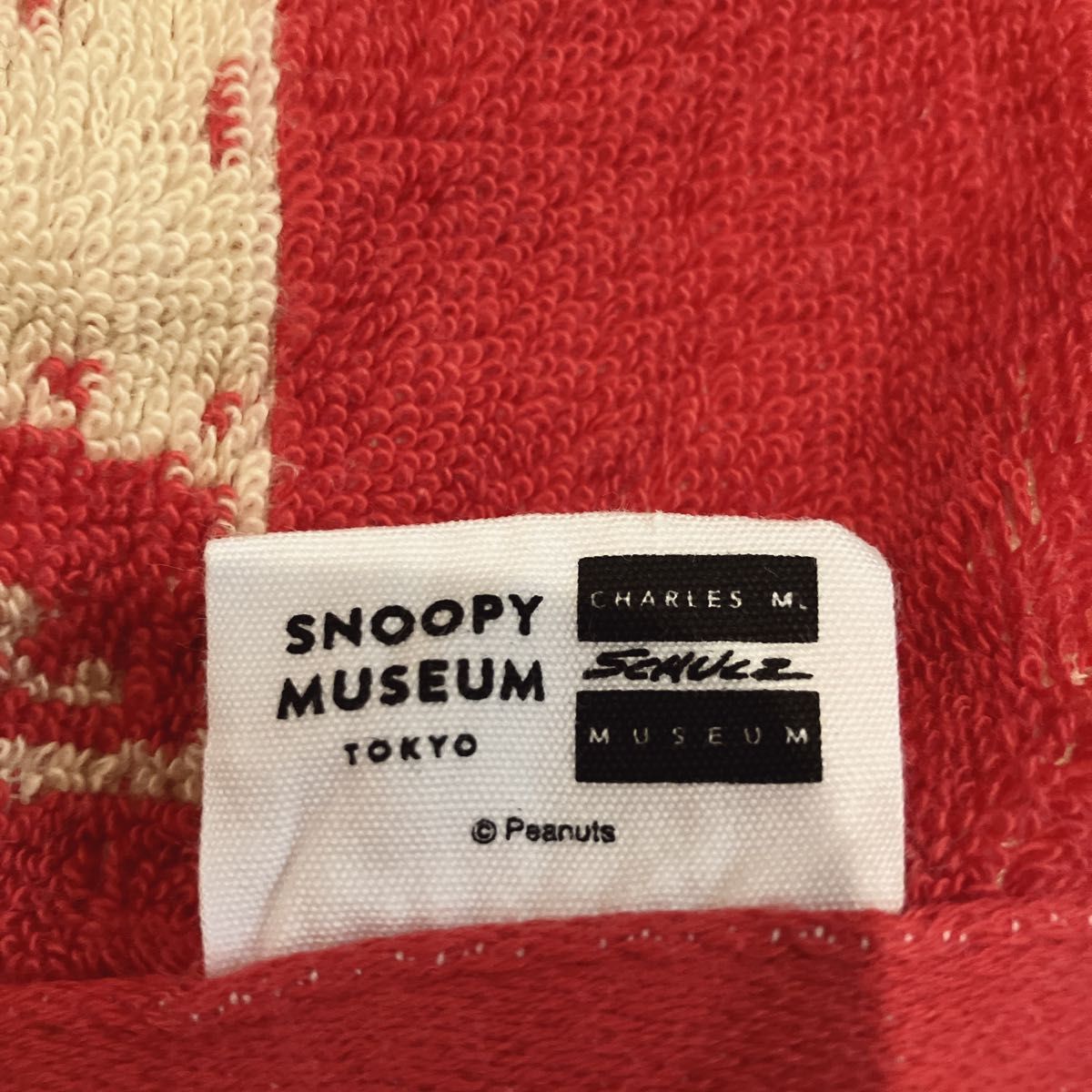 SNOOPY MUSEUM 限定タオル