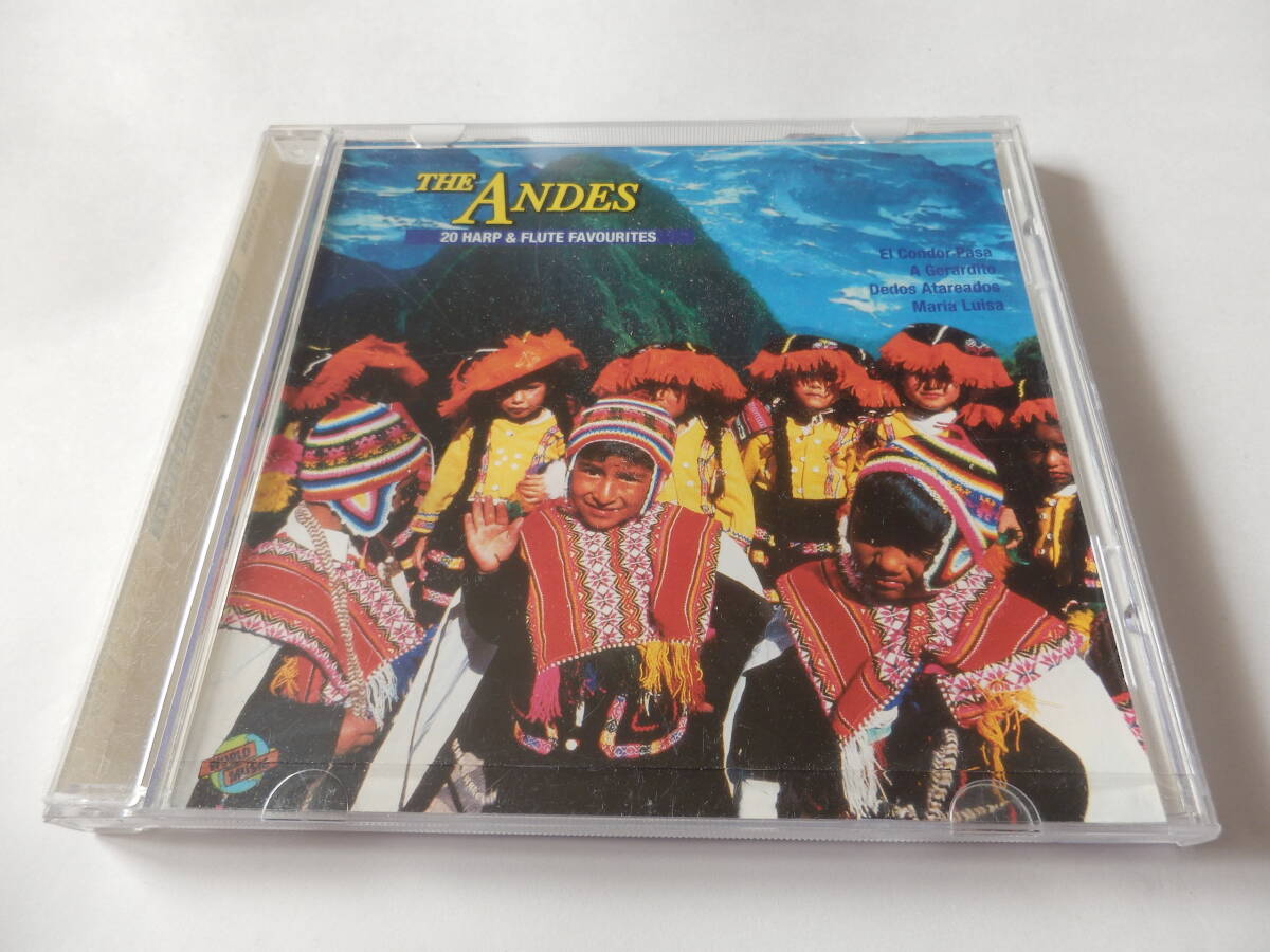 CD/アンデス: フォルクローレ/Condor Peru The Andes- 20 Harp& Flute Favourites/アルパ:Peruvian Harp/ケーナ/パンフルート/チャランゴ/d_画像4