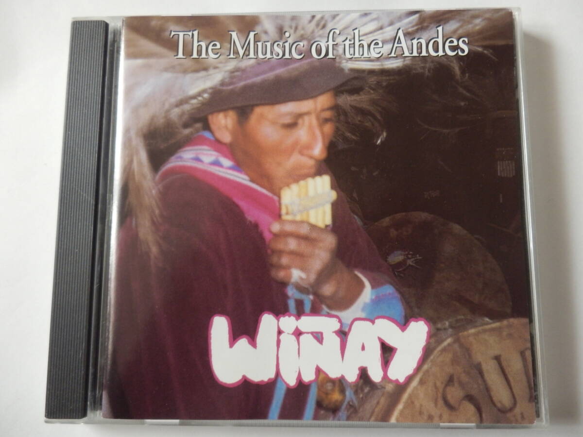 CD/アンデス:フォルクローレ- ウィニャイ/Winay-The Music of the Andes/Sentimiento Chopja:Winay/Sariri Paya:Winay/ケーナ/チャランゴ/dの画像1