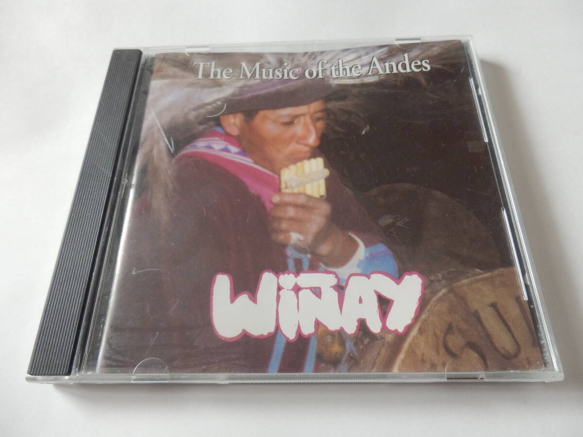 CD/アンデス:フォルクローレ- ウィニャイ/Winay-The Music of the Andes/Sentimiento Chopja:Winay/Sariri Paya:Winay/ケーナ/チャランゴ/dの画像6