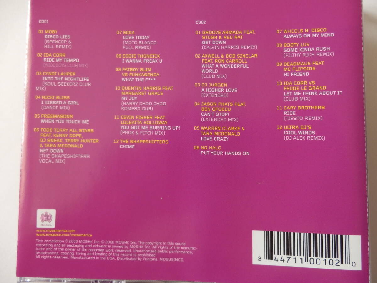 2CDs/VA/House- Ministry of Sound/Annual 2009/Cyndi Lauper:Into The Nightlife Mix/Moby:Disco Lies Remix//Hi Friend/Ultra DJ's 他/dの画像2