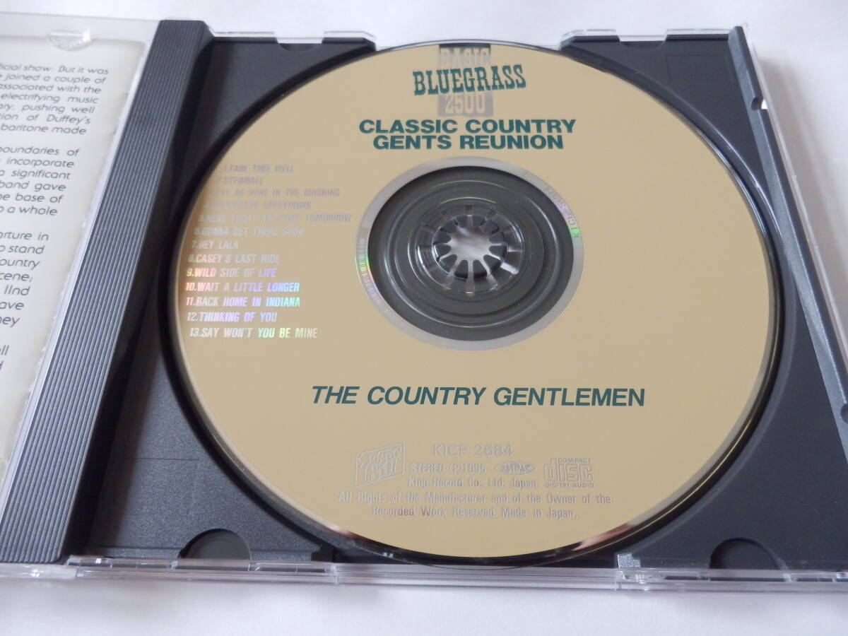 CD/US: ブルーグラス/Country Gentlemen- Classic Country Gents Reunion/John Duffey/Charlie Waller/Eddie Adcock/Tom Gray/Bluegrass/d_画像3