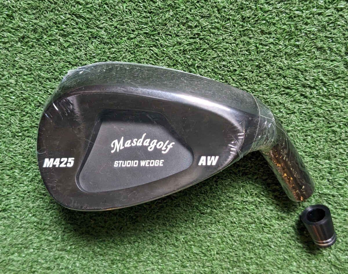 新品 マスダゴルフ スタジオウェッジ M425 AW 52° ブラックオキサイド仕上げ ヘッドのみ　マスダオリジナルソケット付